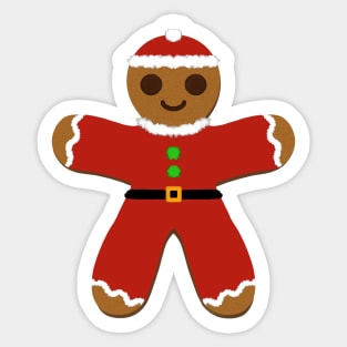 Gingerbread man Sticker